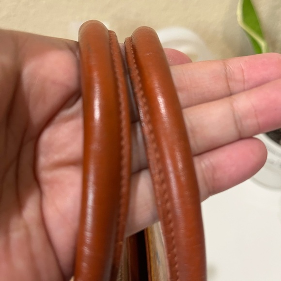 MCM VINTAGE COGNAC VISETOS HANDBAG - Picture 10 of 15